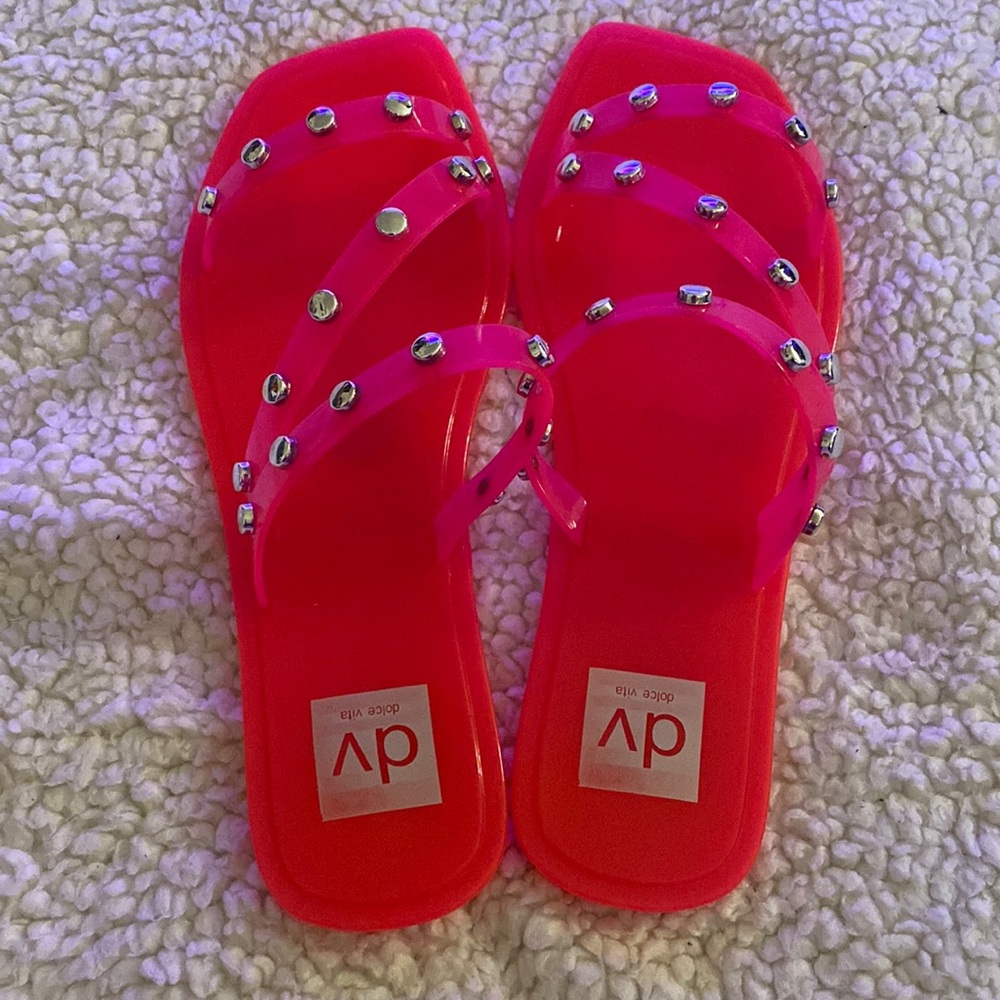 Dolce Vita Pink‎ Shelly Strappy Studded Sandals